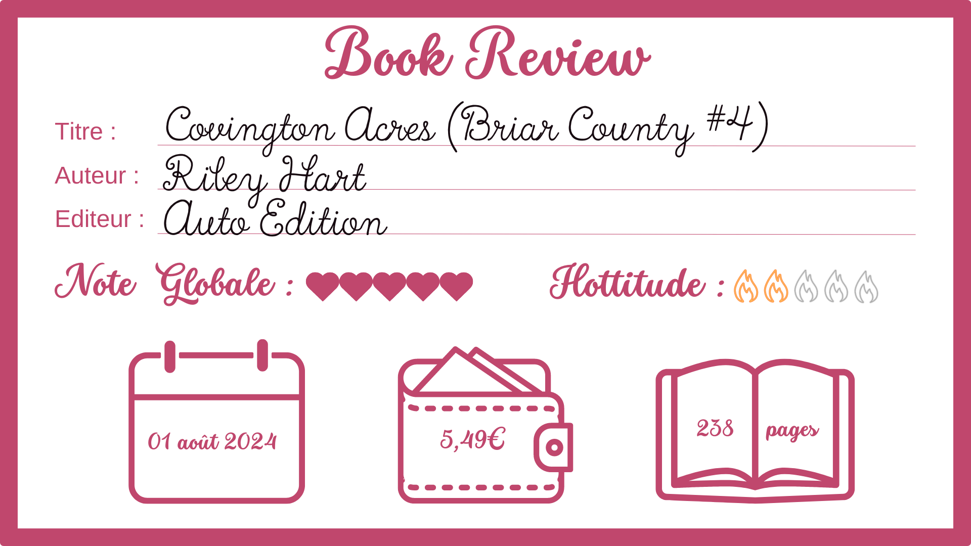 review Covington Acres Riley Hart