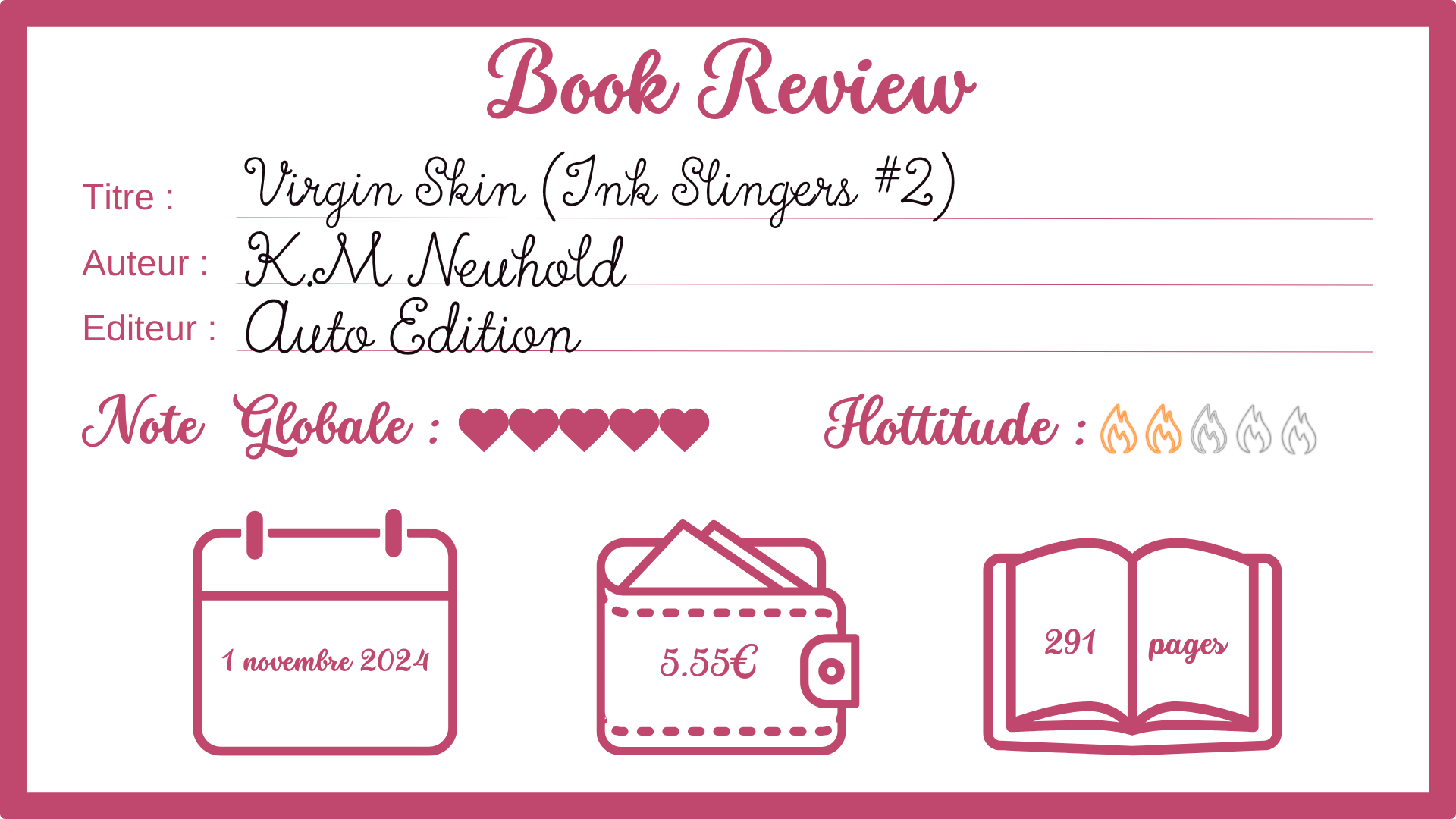 review virgin skin km neuhold